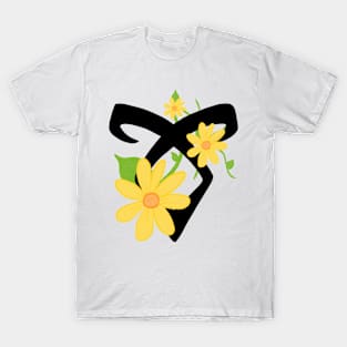 Rune with yellow flowers T-Shirt